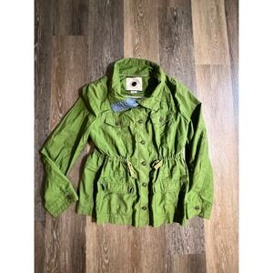 Daughters of the Liberation Utility Jacket Womens 12 Green Excellent Field Coat